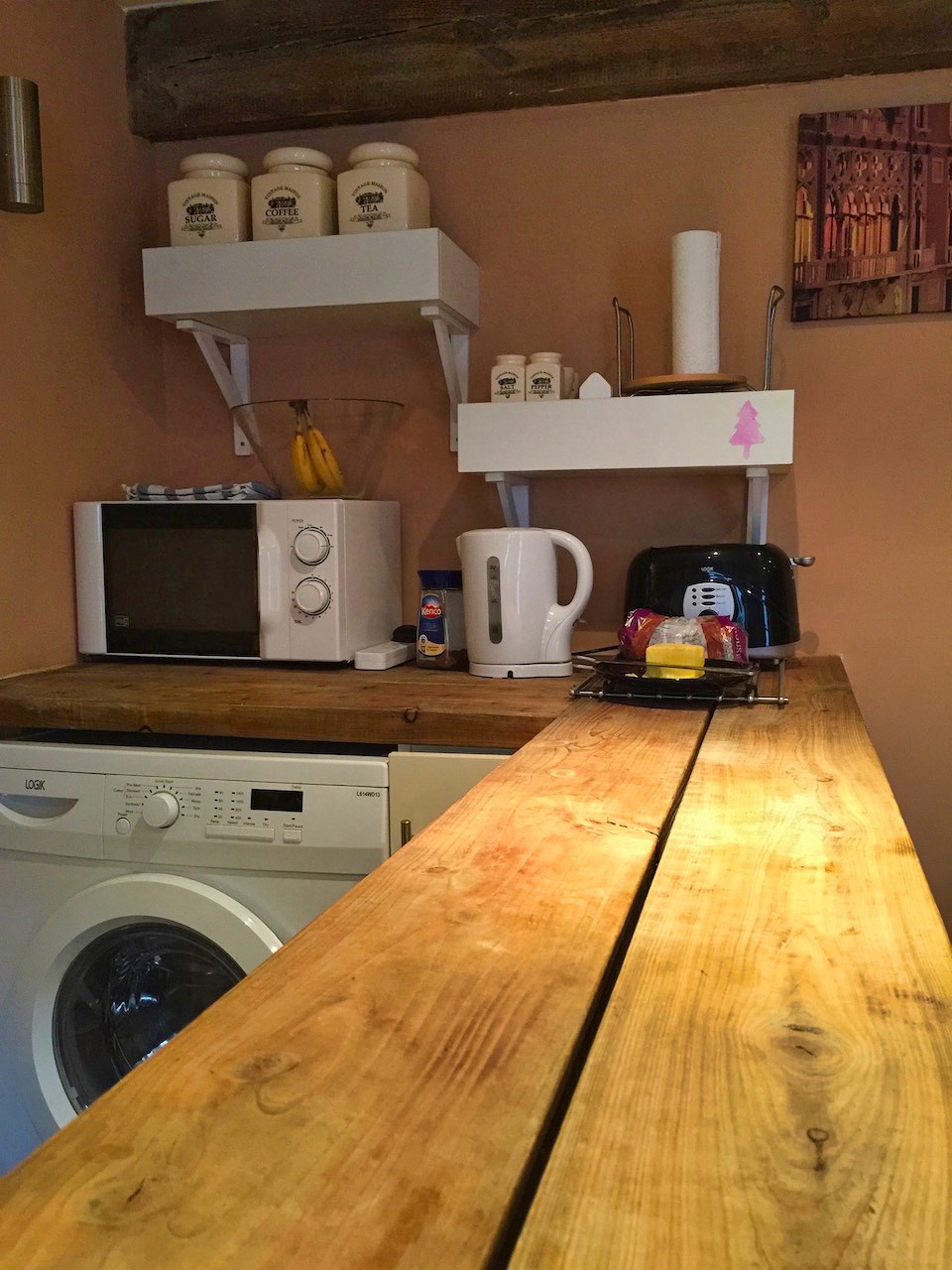 Our kitchen had everything we needed (even a washing machine)